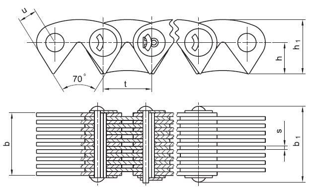 Зубчатые цепи